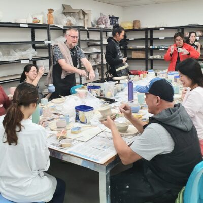NEW ! Young People Hand building with Clay